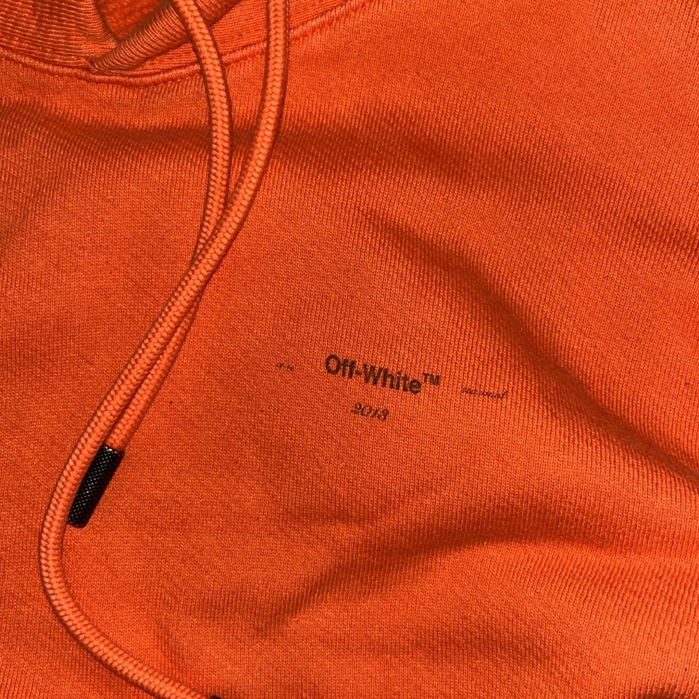 Off-White Vibrant Orange Pullover Sweater - Picture 2 of 3
